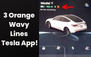 3 Orange Wavy Lines Tesla App: All You Need To Know