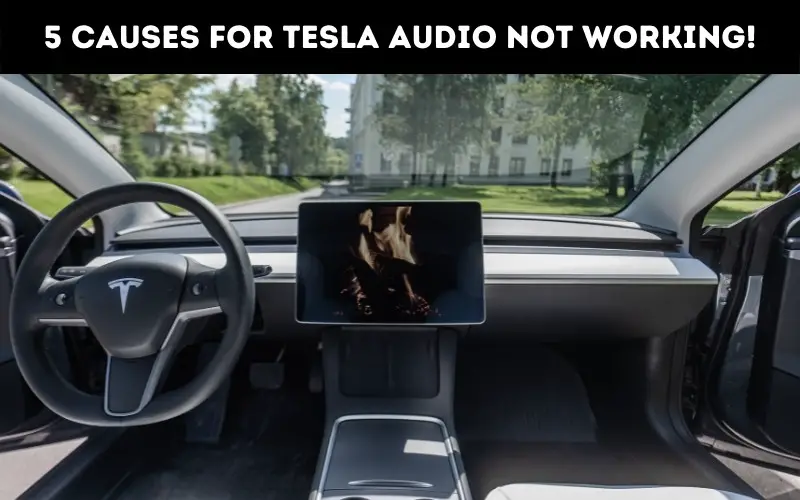 Tesla Audio Not Working