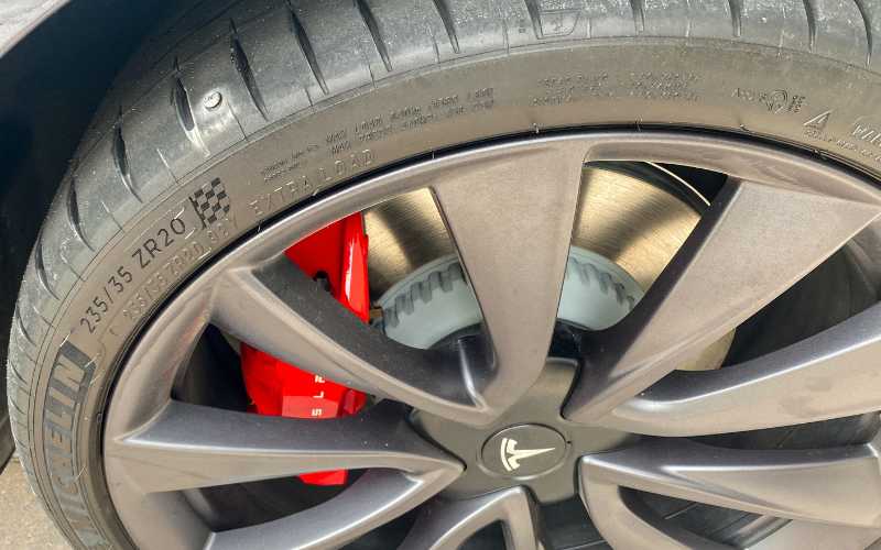 Tesla Flat Tire