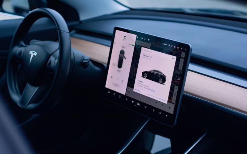 Tesla Screen Clean Mode for Obsessive Compulsive Owners