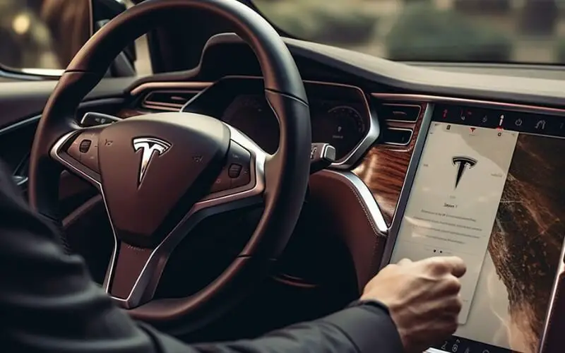 Turning on tesla Display