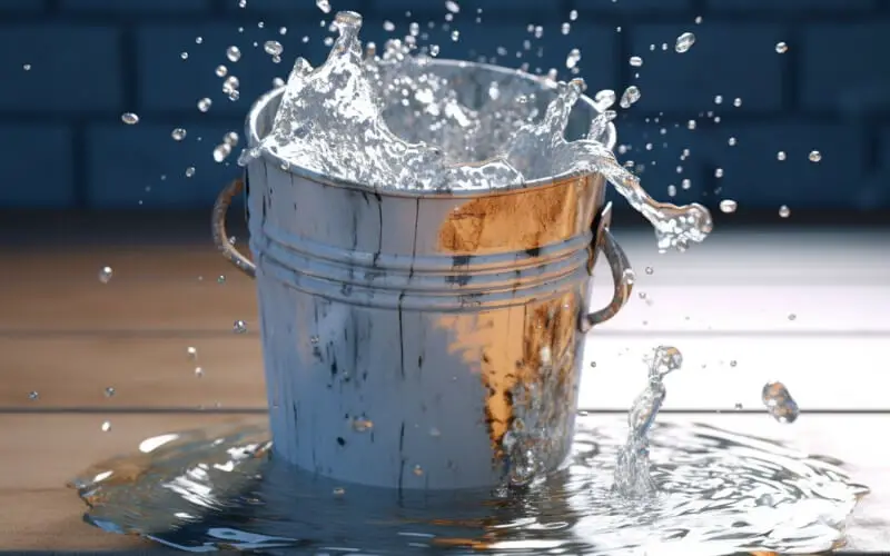 bucket of Clean Water